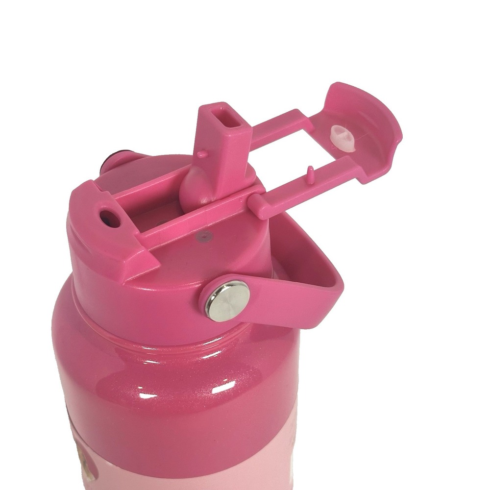 Paris Hilton 30oz Pink‎ Shimmer Insulated Water Bottle Tumbler 2 In 1 Lid - Picture 4 of 10